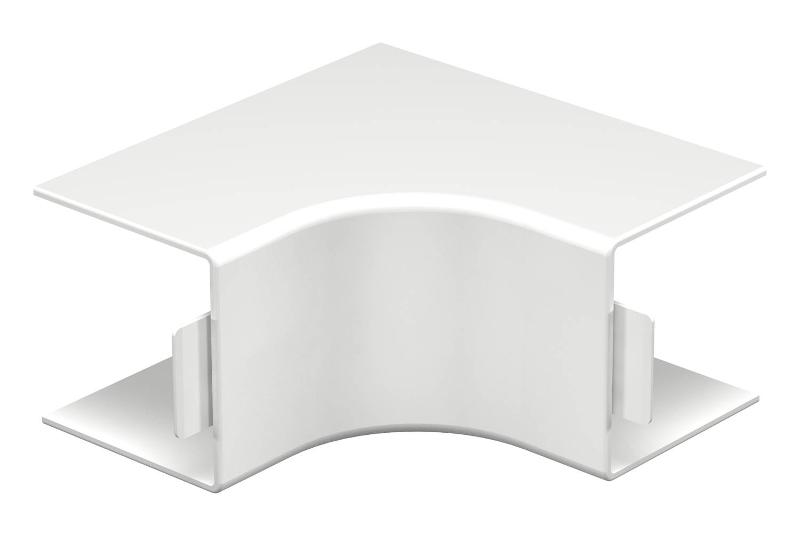 Крышка внутреннего угла кабельного канала WDK 60x60 мм (ПВХ,белый) (WDK HI60060RW)