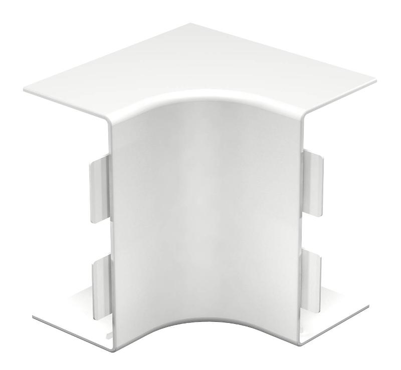 Крышка внутреннего угла кабельного канала WDK 60x130 мм (ПВХ,белый) (WDK HI60130RW)