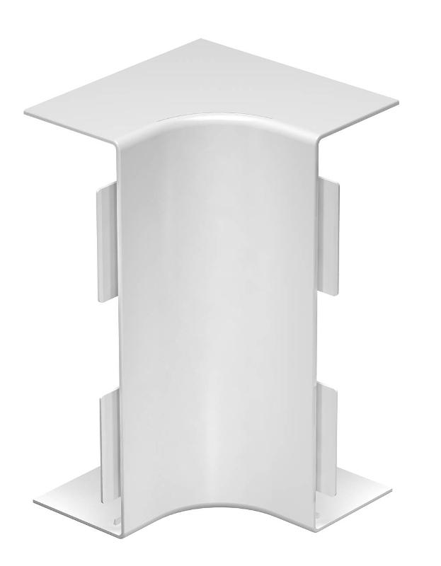 Крышка внутреннего угла кабельного канала WDK 60x210 мм (ПВХ,белый) (WDK HI60210RW)