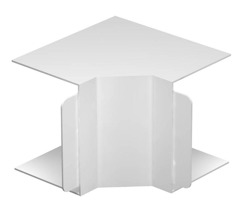 Крышка внутреннего угла кабельного канала WDK 100x130 мм (ПВХ,белый) (WDK HI100130RW)