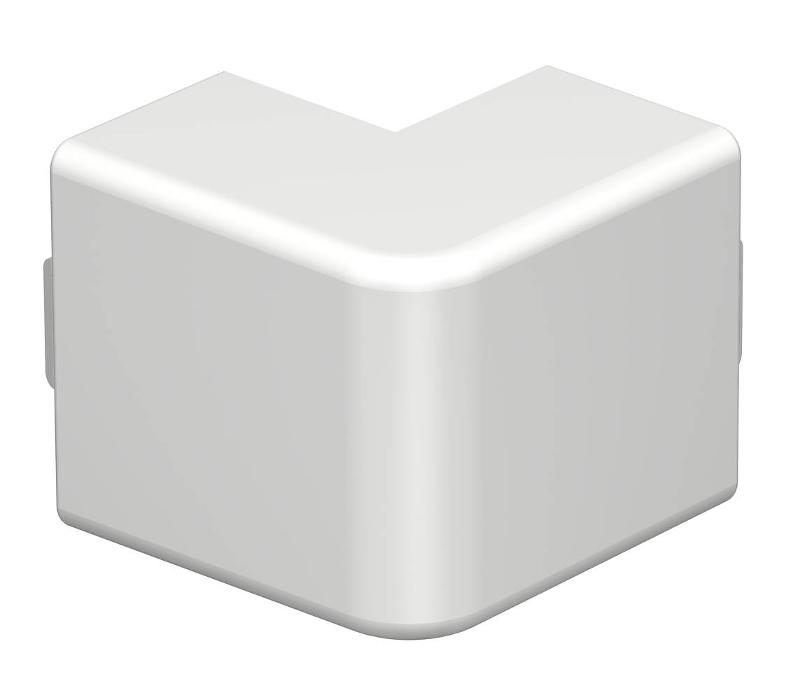 Крышка внешнего угла кабельного канала WDK 25x40 мм (ПВХ,белый) (WDK HA25040RW)