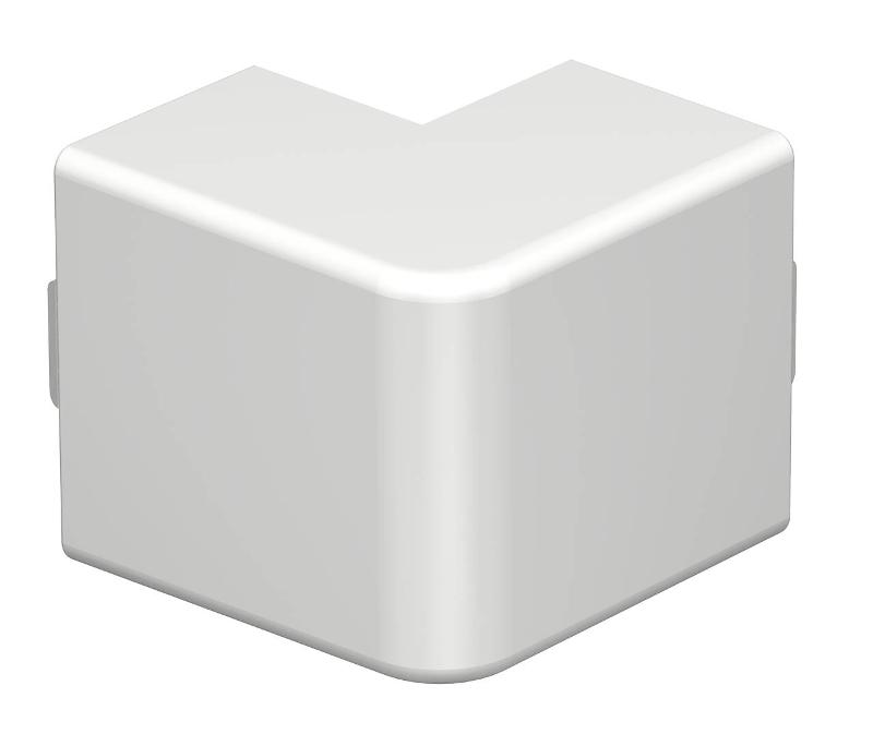 Крышка внешнего угла кабельного канала WDK 30x45 мм (ПВХ,белый) (WDK HA30045RW)