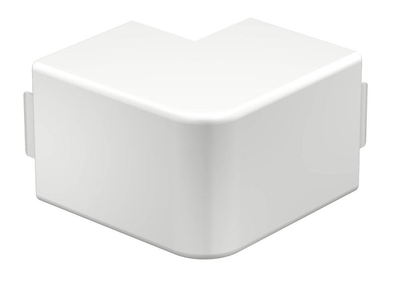Крышка внешнего угла кабельного канала WDK 60x60 мм (ПВХ,белый) (WDK HA60060RW)