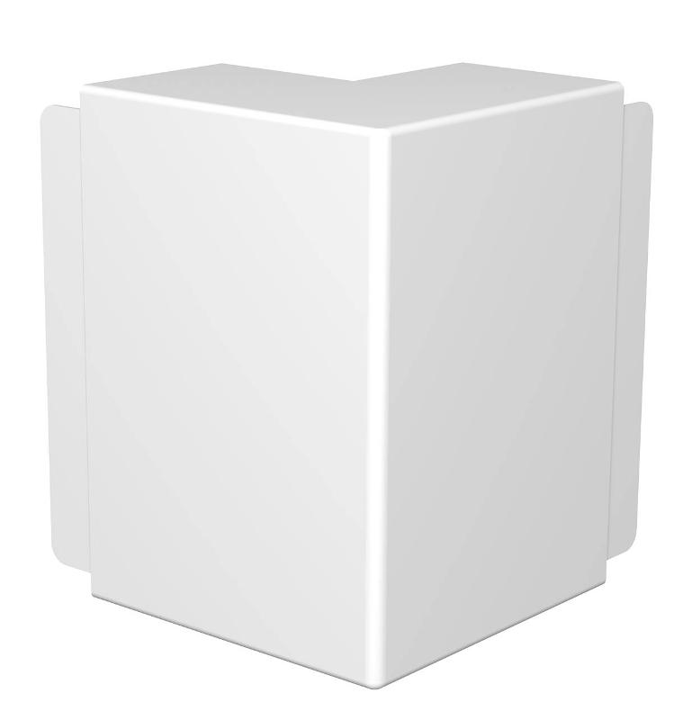 Крышка внешнего угла кабельного канала WDK 80x210 мм (ПВХ,белый) (WDK HA80210RW)