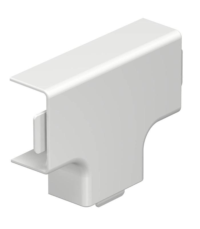 Крышка T-образной секции кабельного канала WDK 15x30 мм (ПВХ,белый) (WDK HT15030RW)
