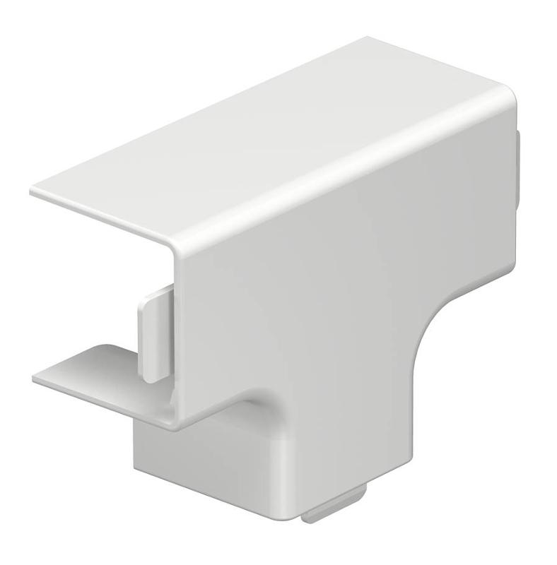 Крышка T-образной секции кабельного канала WDK 25x25 мм (ПВХ,белый) (WDK HT25025RW)