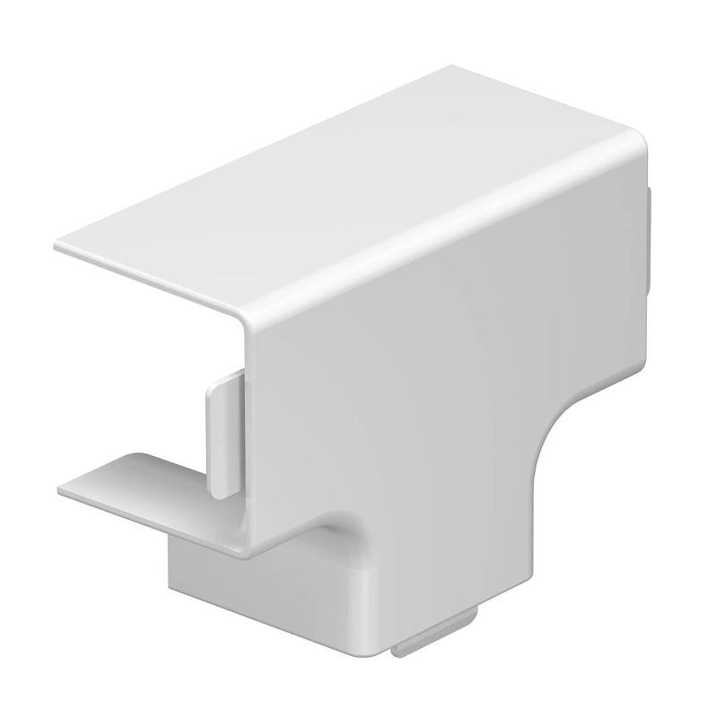 Крышка T-образной секции кабельного канала WDK 30x30 мм (ПВХ,белый) (WDK HT30030RW)
