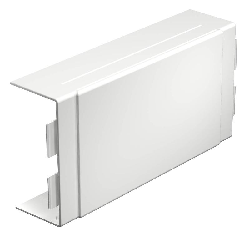 Крышка T-образной секции кабельного канала WDK 60x130 мм (ПВХ,белый) (WDK HK60130RW)