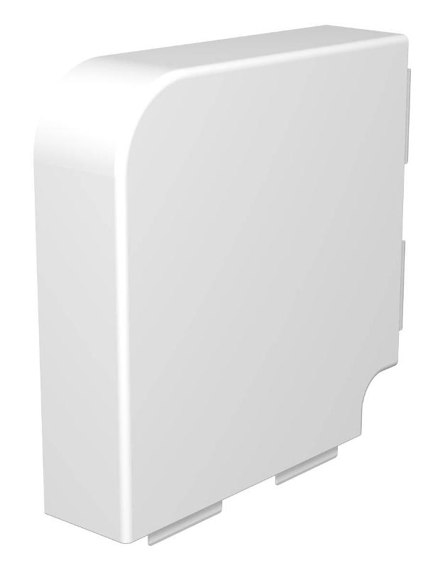 Крышка плоского угла кабельного канала WDK 60x210 мм (ПВХ,белый) (WDK HF60210RW)