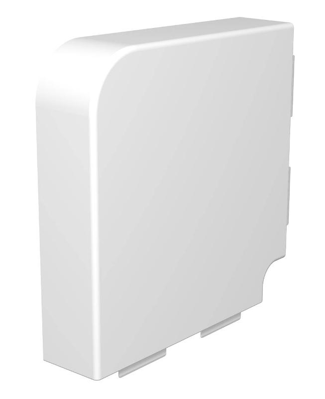 Крышка плоского угла кабельного канала WDK 60x230 мм (ПВХ,белый) (WDK HF60230RW)