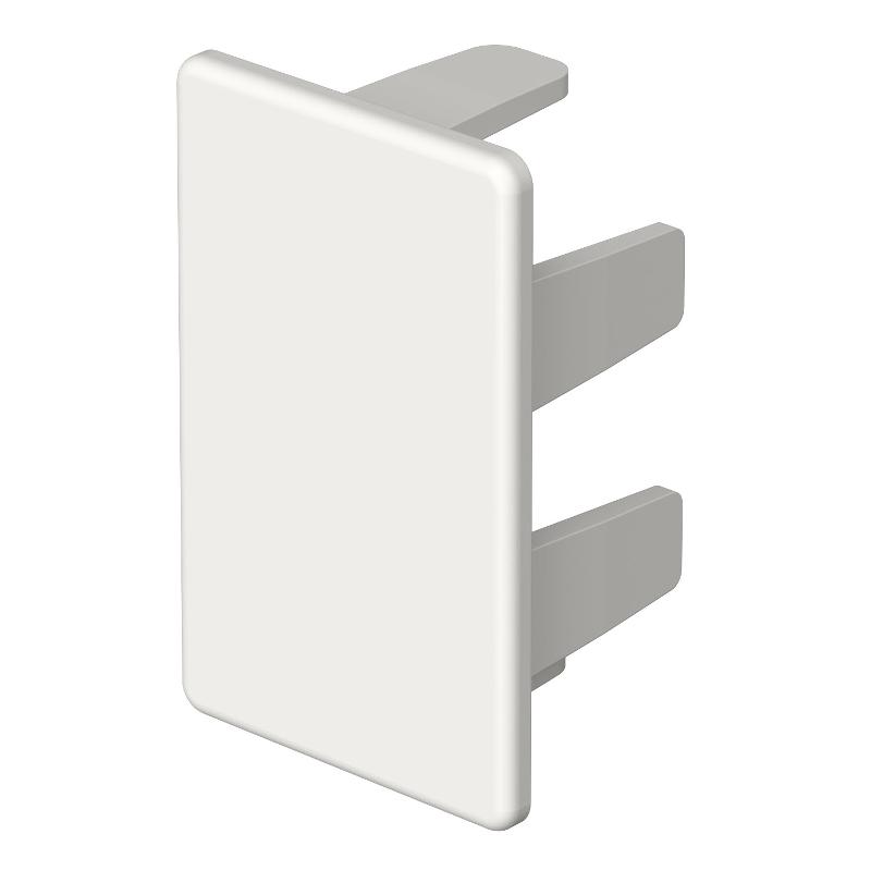 Торцевая заглушка кабельного канала WDK 25x40 мм (ПВХ,белый) (WDK HE25040RW)