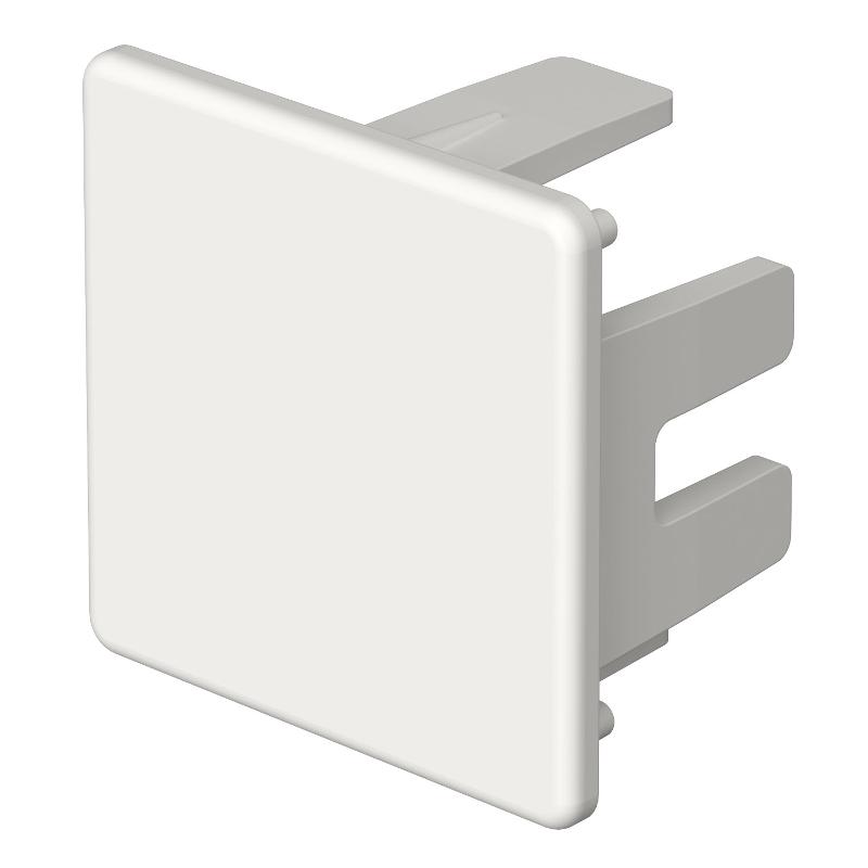 Торцевая заглушка кабельного канала WDK 30x30 мм (ПВХ,белый) (WDK HE30030RW)