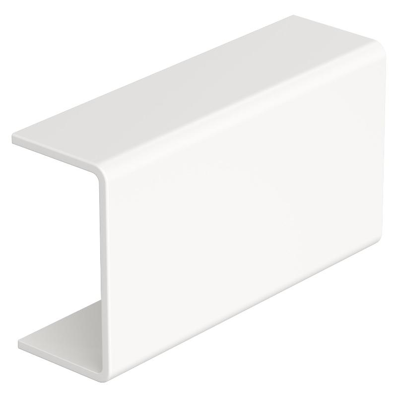 Стыковая накладка кабельного канала WDK 15x27x50 мм (ABS-пластик,белый) (WDK HS13025RW)