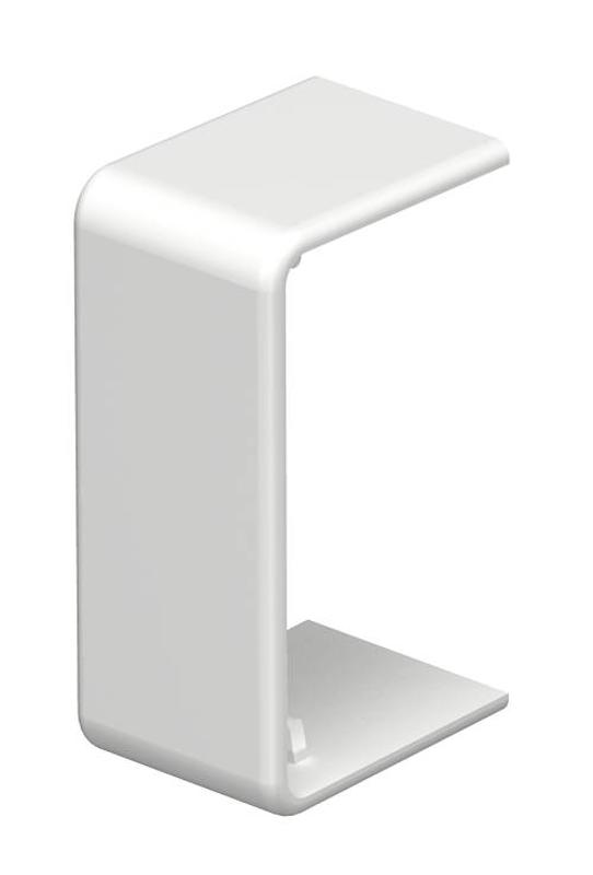 Стыковая накладка кабельного канала WDK 15x30 мм (ПВХ,белый) (WDK HS15030RW)