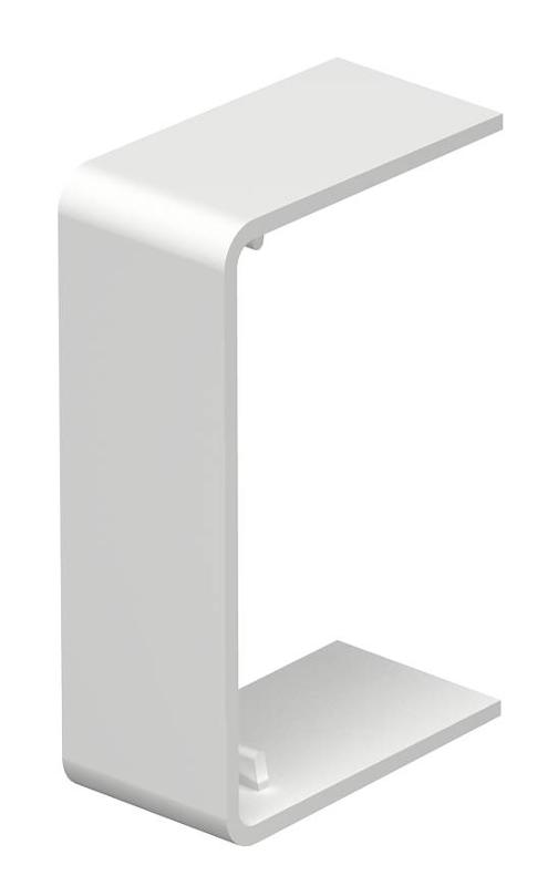 Стыковая накладка кабельного канала WDK 25x40 мм (ПВХ,белый) (WDK HS25040RW)