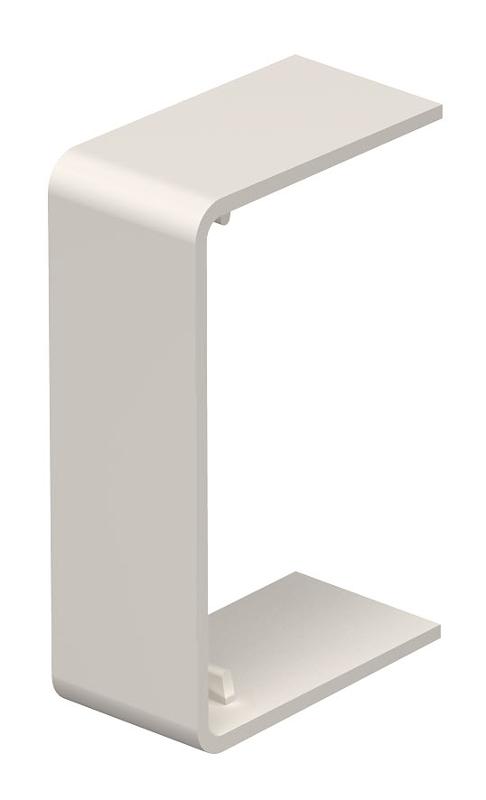 Стыковая накладка кабельного канала WDK 60x110 мм (ПВХ,кремовый) (WDK HS60110CW)