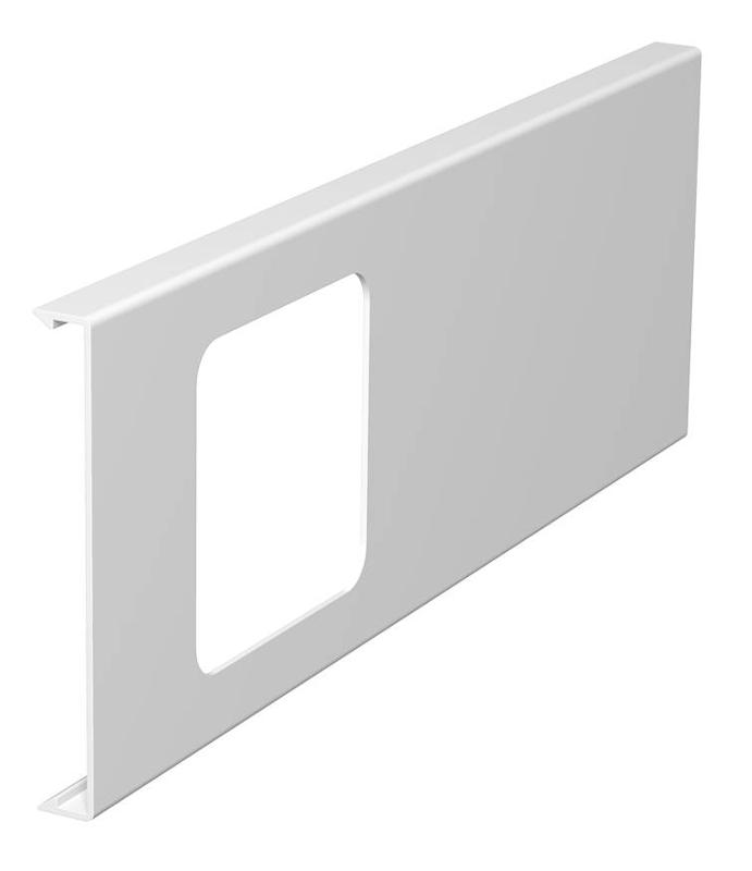 Крышка для установки монтажной коробки в канале WDK 110x300 мм (ПВХ,белый) (D2-1 110RW)