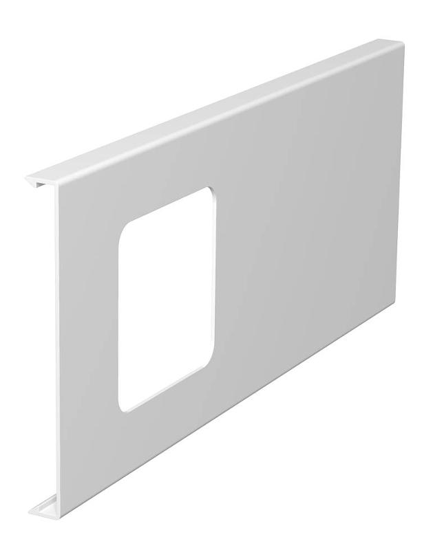 Крышка для установки монтажной коробки в канале WDK 130x300 мм (ПВХ,белый) (D2-1 130RW)
