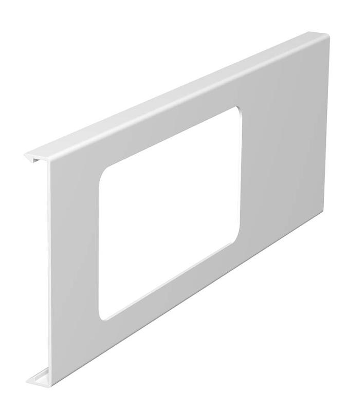 Крышка для установки монтажной коробки в канале WDK 110x300 мм (ПВХ,белый) (D2-2 110RW)