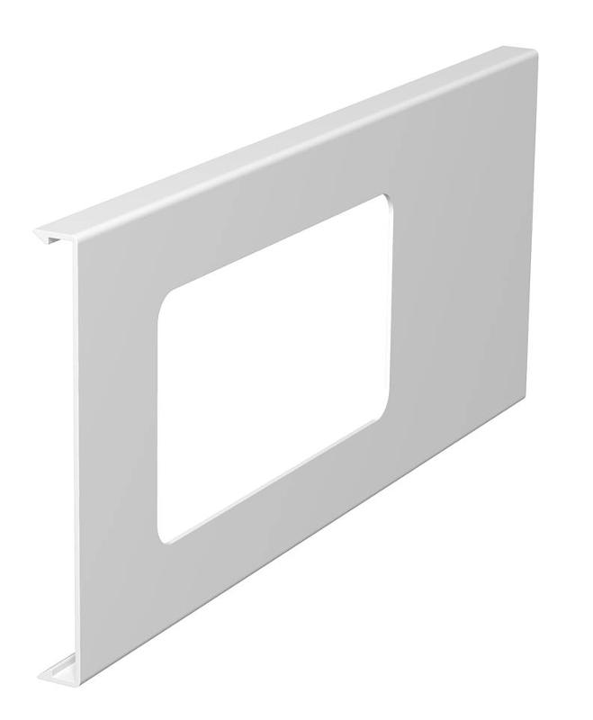 Крышка для установки монтажной коробки в канале WDK 130x300 мм (ПВХ,белый) (D2-2 130RW)