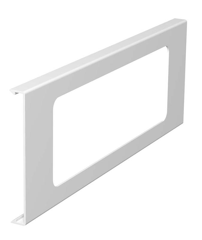 Крышка для установки монтажной коробки в канале WDK 110x300 мм (ПВХ,белый) (D2-3 110RW)