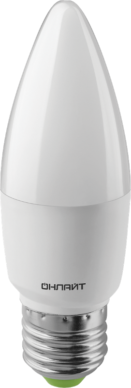Лампа светодиодная OLL-C37-10-230-4K-E27-FR