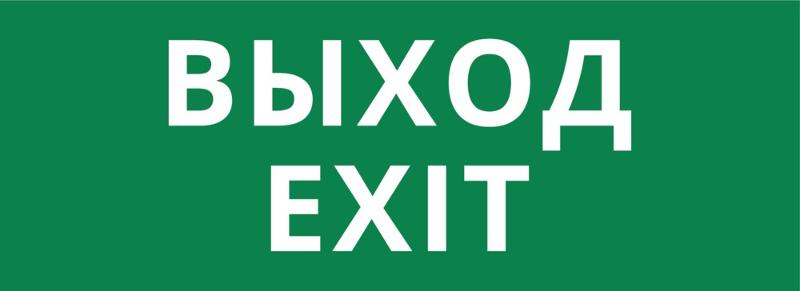 Пиктограмма ДСО-101-IP20 "Выход Exit"