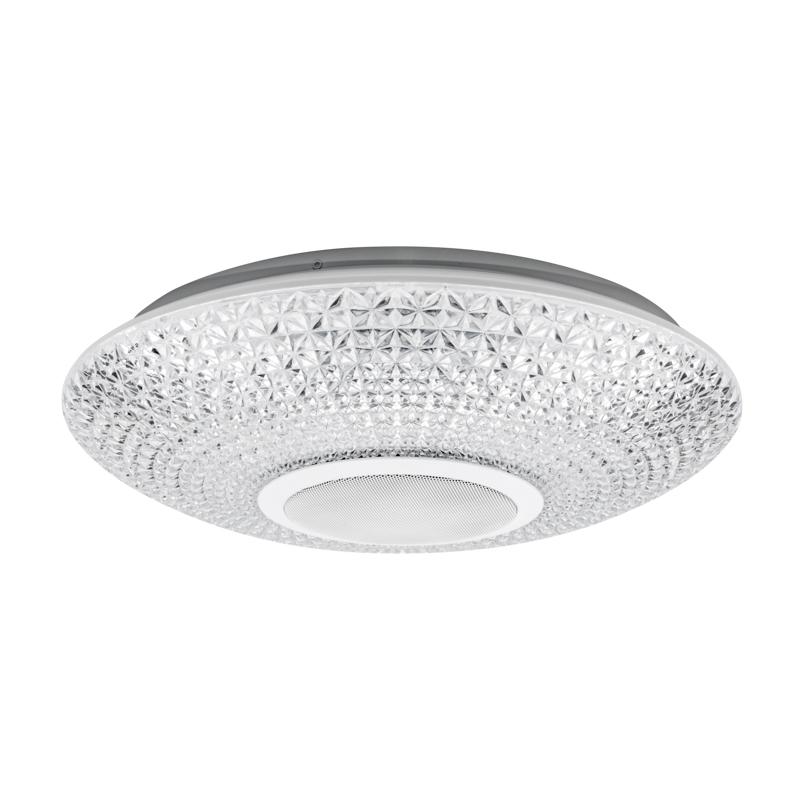 Светильник настенно-потолочный Satori Melody 2700-6500 K RGB Bluetooth Sound с пультом и APP LED