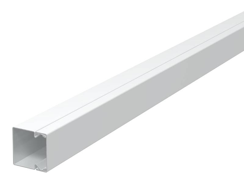 Металлический кабельный канал LKM 40x40x2000 мм (сталь,белый) (LKM40040RW)