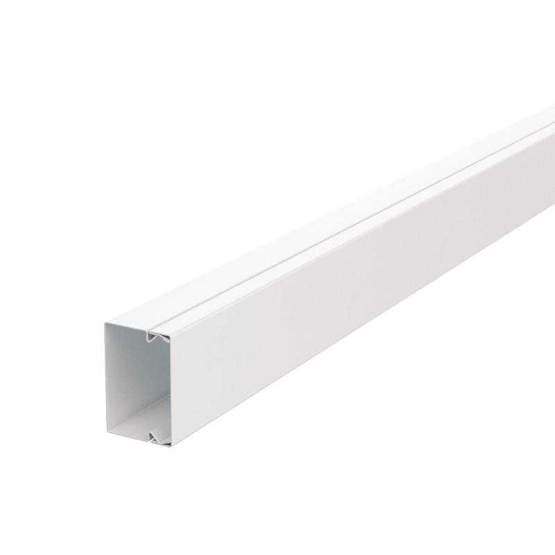 Металлический кабельный канал LKM 40x60x2000 мм (сталь,белый) (LKM40060RW)