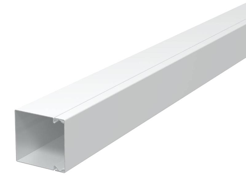 Металлический кабельный канал LKM 60x60x2000 мм (сталь,белый) (LKM60060RW)