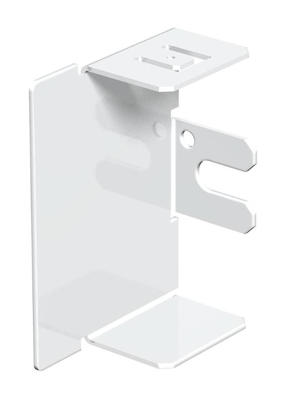 Заглушка кабельного канала LKM 40x60 мм (сталь,белый) (LKM E40060RW)