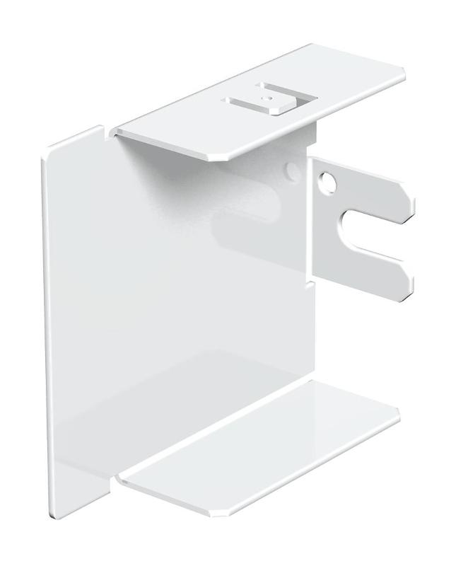 Заглушка кабельного канала LKM 60x60 мм (сталь,белый) (LKM E60060RW)