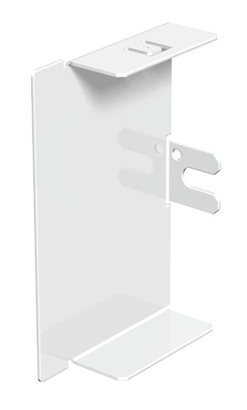 Заглушка кабельного канала LKM 60x100 мм (сталь,белый) (LKM E60100RW)
