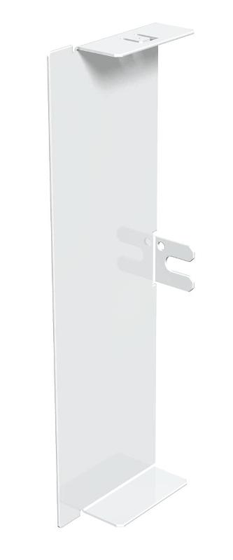 Заглушка кабельного канала LKM 60x200 мм (сталь,белый) (LKM E60200RW)