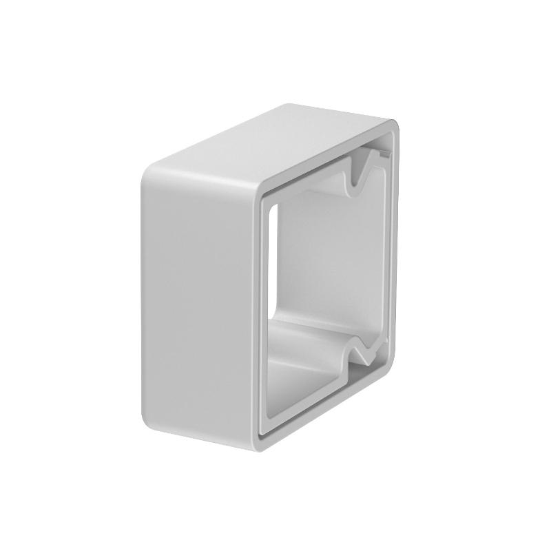 Кольцо для защиты кромок LKM 40x40 мм (серый) (KSR40040)