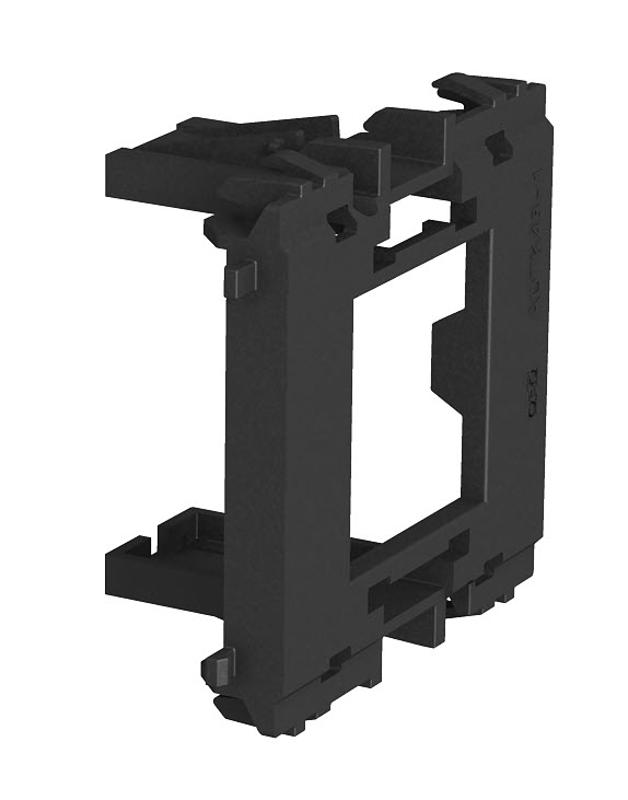 Адаптер одинарный Modul45 (черный) (ADT-K45 1)