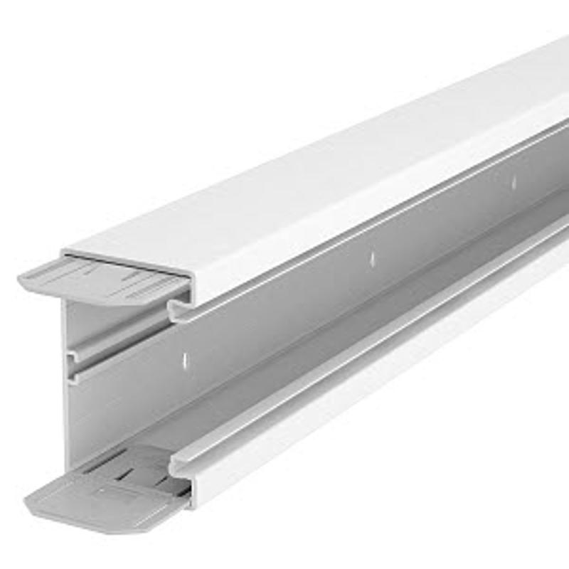 Кабель-канал Rapid 80 без крышки 70x110x2000 мм ПВХ белый RAL 9010