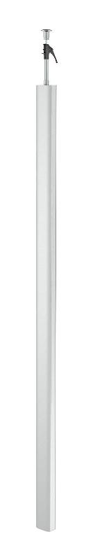 Электромонтажная колонна 3,3-3,5 м 2-х сторонняя Modul45 80x130x3300 мм (алюминий) (ISSDM45EL)