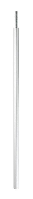 Электромонтажная колонна 2,3-3,8 м 1-сторонняя Modul45 70x2300 мм (алюминий,белый) (ISSRM45FRW)