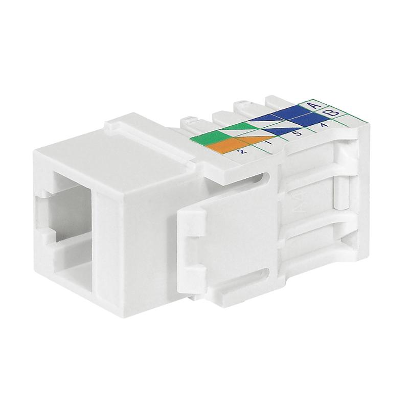Коннектор RJ 45 Keystone категория 5e UTP Quteo IP 20