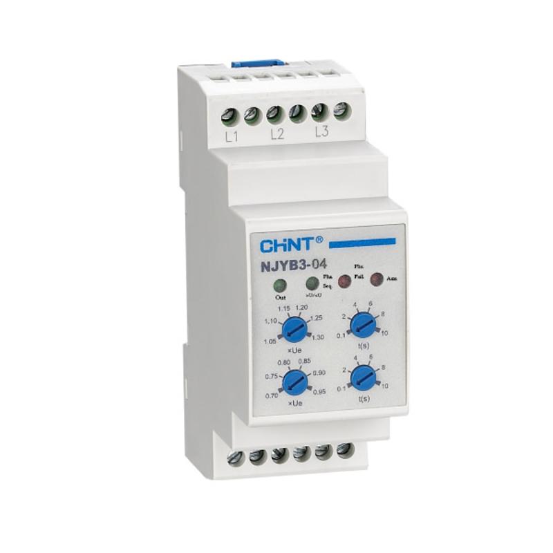 Реле контроля фаз NJYB3-8 AC380V
