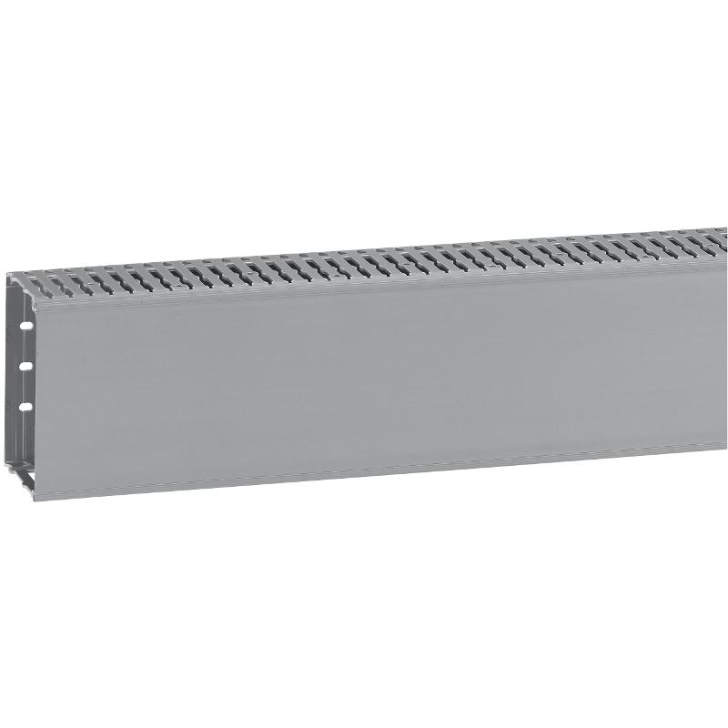 Кабель-канал (крышка + основание) Transcab - 120x80 мм - серый RAL 7030