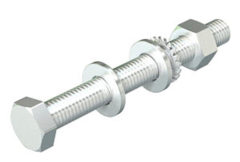 Комплект Болт+Шайба+Гайка M10x90 (SKS 10x90 A2)