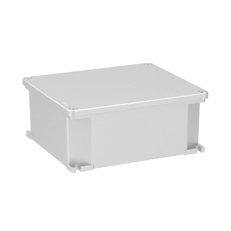 Коробка распределительная алюминиевая окрашенная,IP66, RAL9006, 178х155х74мм