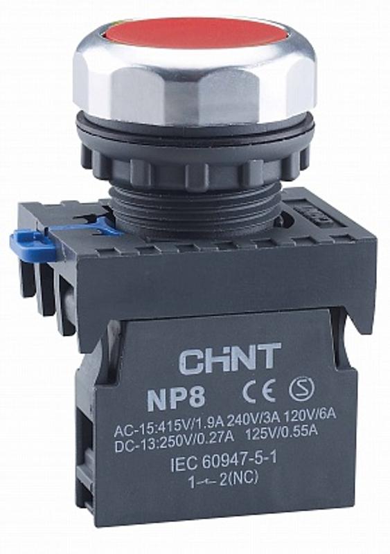Индикатор NP8-D/4 красный AC110-230В (R)