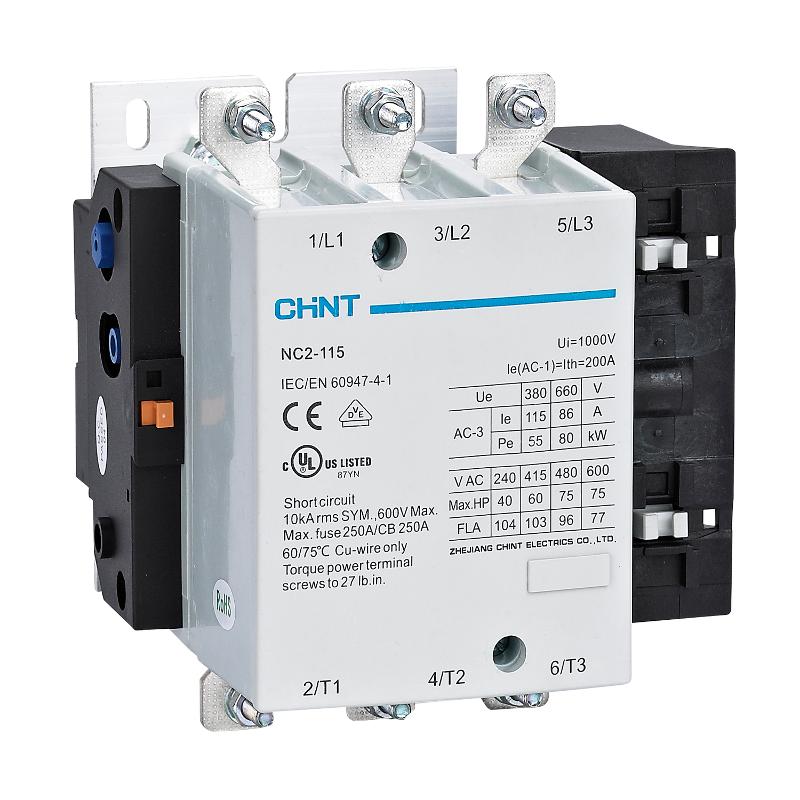 Контактор NC2-115 115A 400В/АС3 50Гц (R)