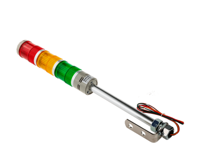 Светосигнальная колонна, 220В AC, LED, красный/желтый/зеленый MT45-RYG220