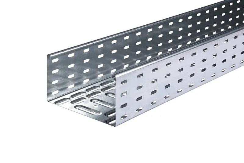 Лоток кабельный перфорированный LKS 120 FS RU, 110x200x3000 мм, 0,7 мм(LKS 120 FS RU)