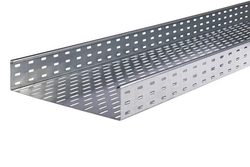 Лоток кабельный перфорированный LKS 840 FS RU, 85x400x3000 мм, 0,9 мм(LKS 840 FS RU)